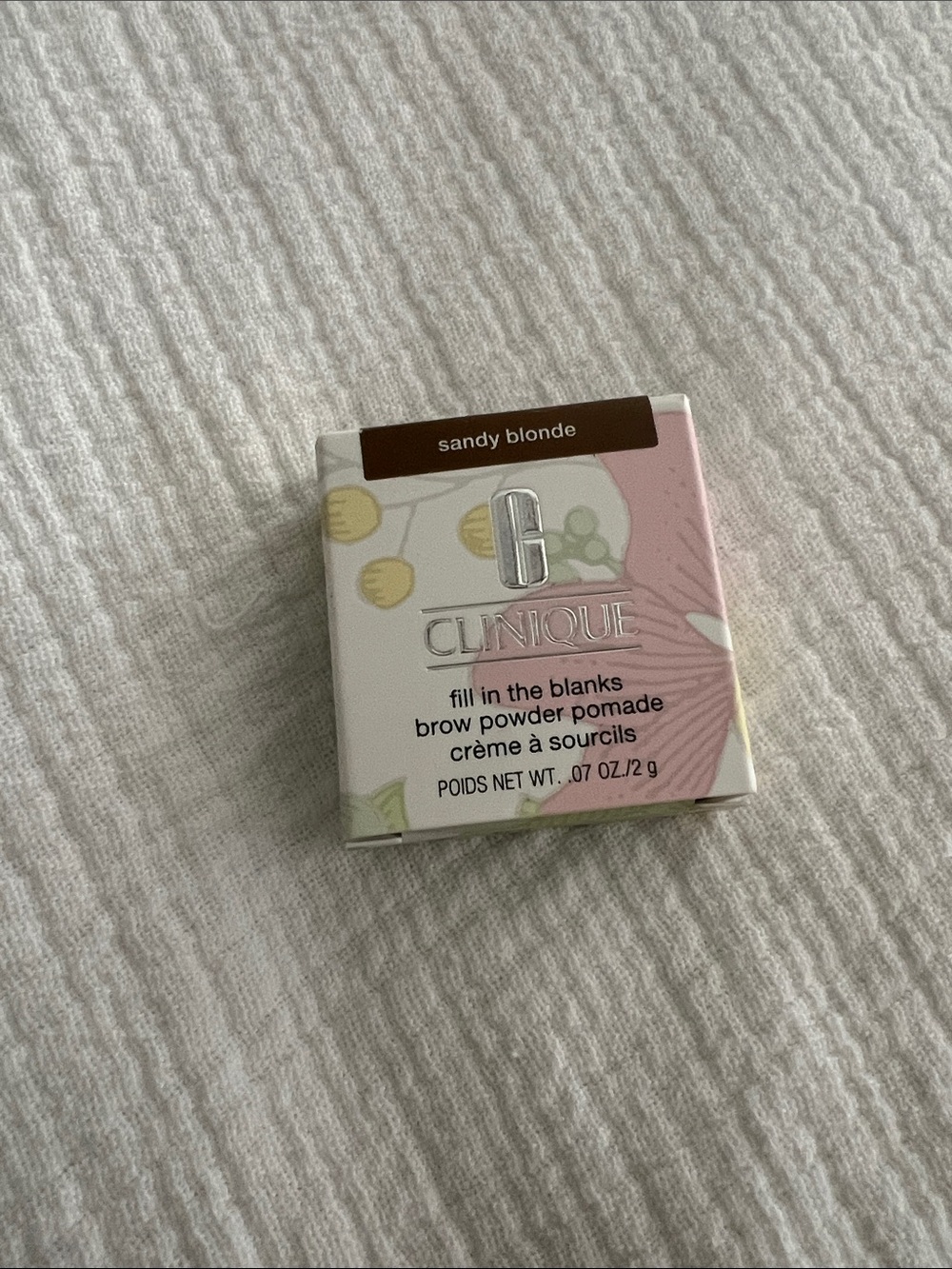 Clinique Fill In The Blanks Brow Powder Pomade — Sandy Blonde